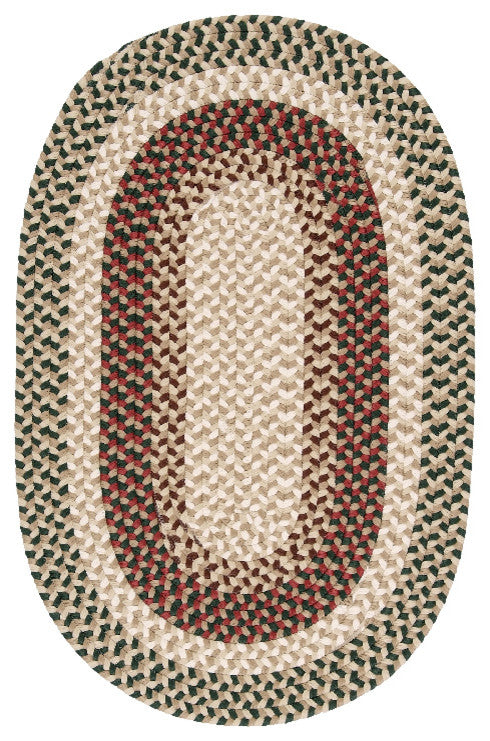 Burmingham Rug, Green Acre, 6'x6'