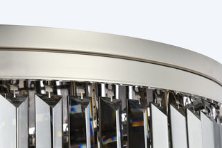 Elegant Lighting 1231F32-SS/RC Sydney 17 Light 32"W Flush Mount - Polished