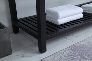 Home Living 22" Modern Black-Light Bathroom Vanity