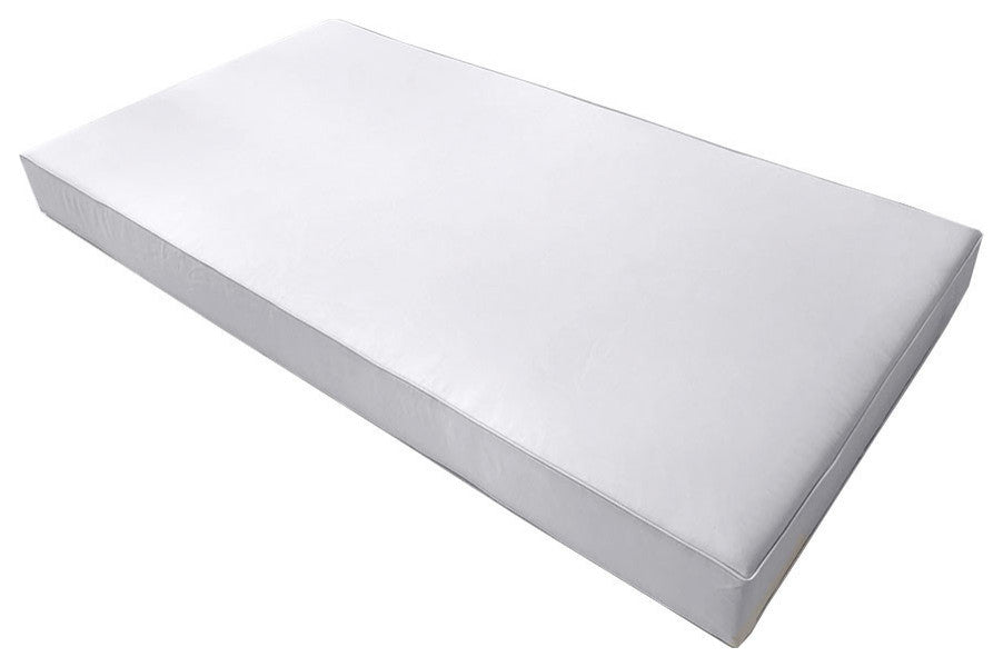 Style5 Twin-XL Pipe Trim Outdoor Mattress Bolster Slip Cover COMPLETE SET AD105