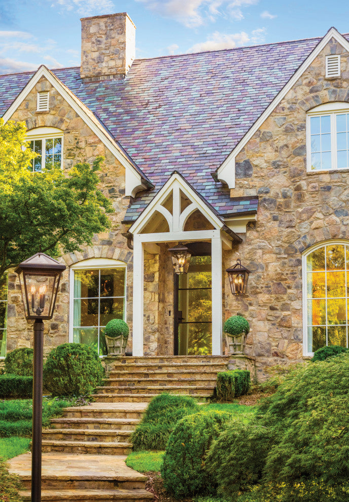 Hinkley Alford Place 17.5" Md Outdoor Wall Mount Lantern, Oil Rubbed Bronze