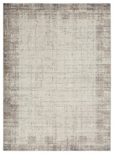 Nourison Elation 2' x 3' Ivory Grey Modern Indoor Area Rug