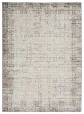 Nourison Elation 2' x 3' Ivory Grey Modern Indoor Area Rug