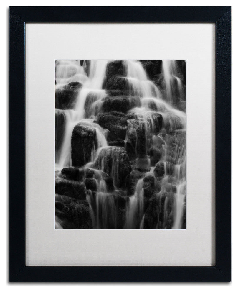 'Angel Hair' Matted Framed Canvas Art by Philippe Sainte-Laudy