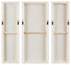 Madison Park Gold Medallion Triptych 3-Piece Dimensional Wall Art
