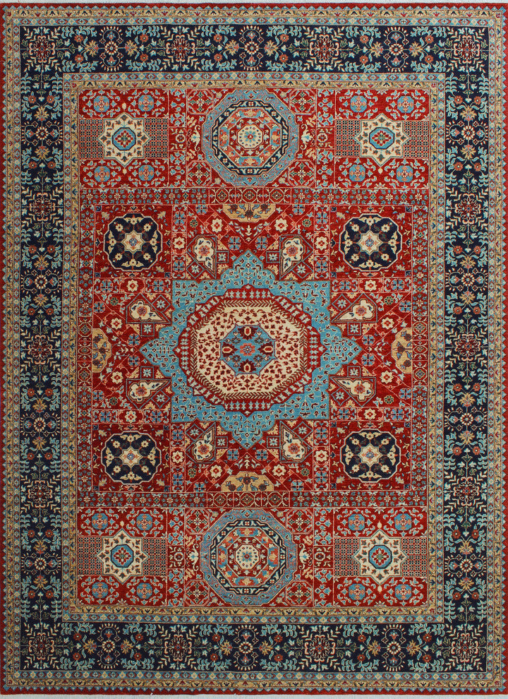 Aria Fine Chobi Mervin Red Rug, 8'10x11'11