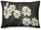 Daisies on Moody Background 14"x20" Spun Poly Pillow