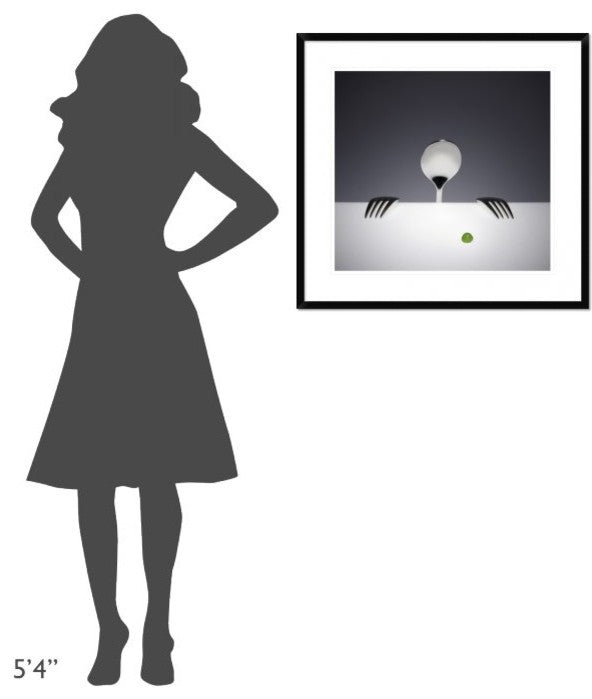 "Want You" Framed Digital Print by Wieteke De Kogel, 30"x28"