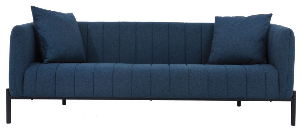 First of A Kind Jaxon Dark Blue Sofa