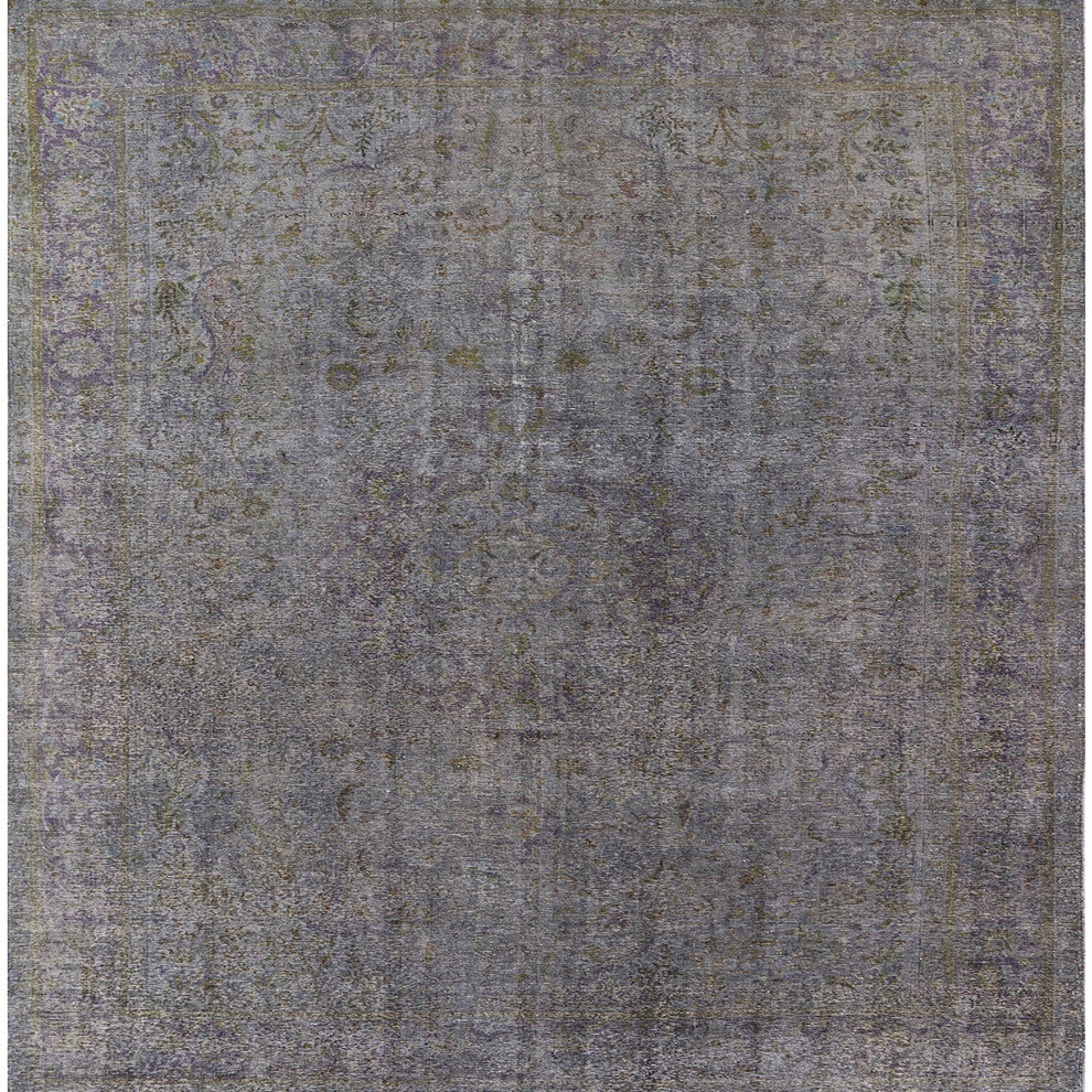 Ahgly Company Indoor Square Mid-Century Modern Area Rugs, 4' Square