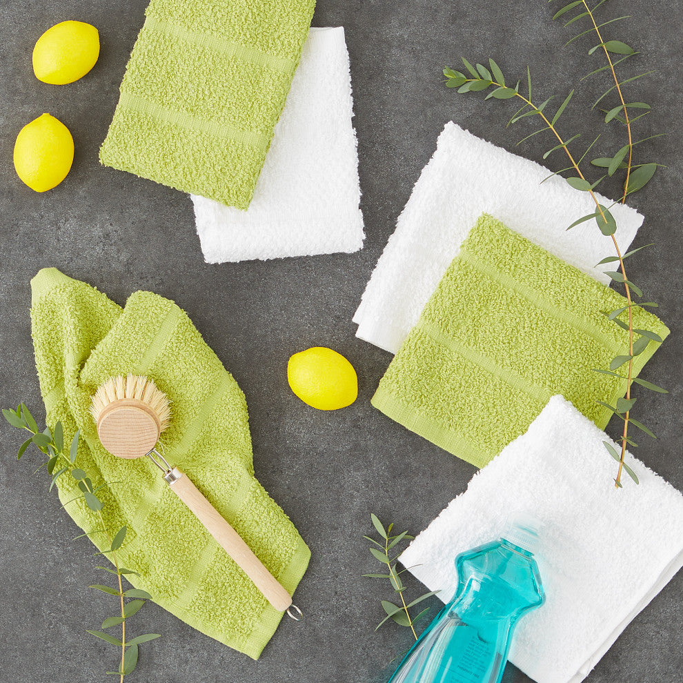 Avocado Basic Chef Terry Dishcloth (Set of 6)