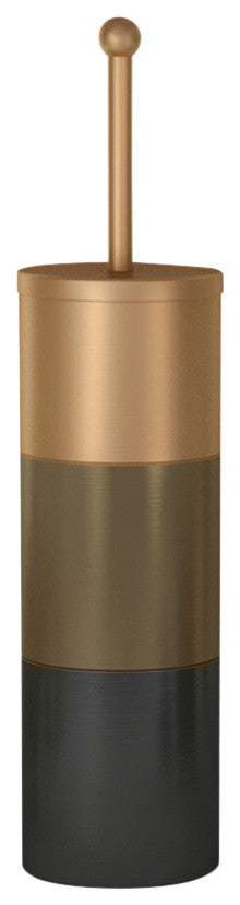 nu steel Horizon 3 Tone Copper Toilet Brush Holder