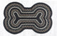 Earth Rugs DB-313 Mocha / Frappuccino Large Dog Bone 18" x 28"