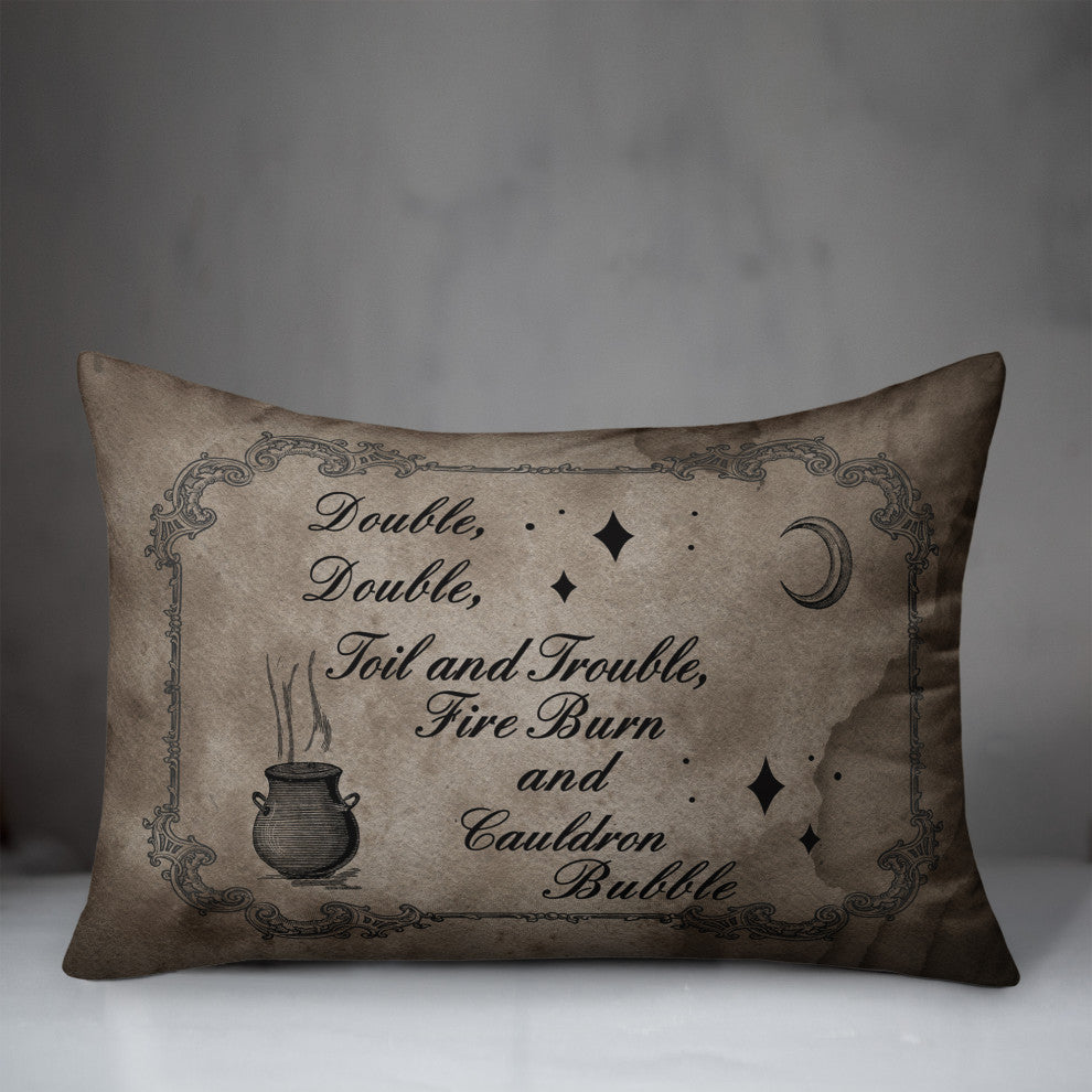 Double Double Trouble 1 14"x20" Spun Poly Pillow