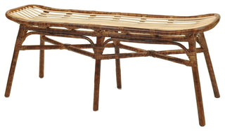 Beyla Rattan Bench