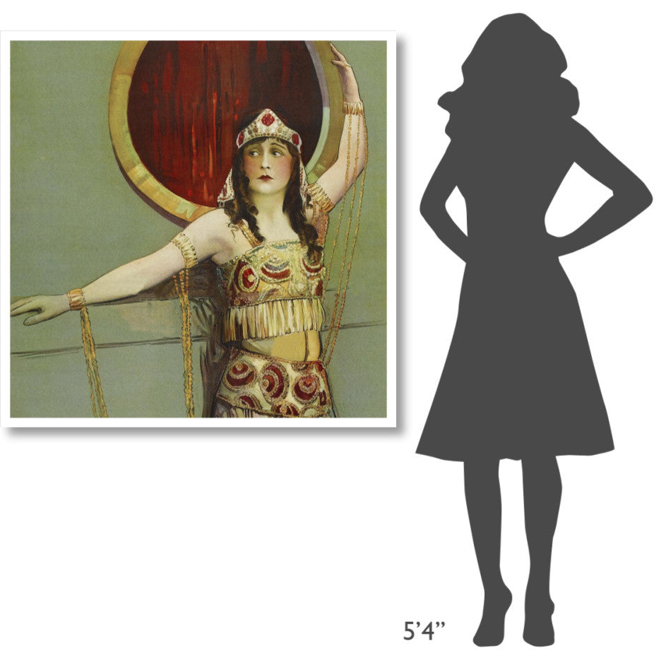 "Vintage Film Posters: Her Purchase Price - Detail" Print, 42"x42"