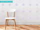 Plus Sign Fabric Wall Decals, Set of 18, Light Purple