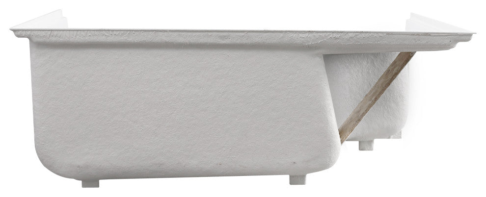 Aquatique 60"x32" Single Threshold Shower Base, White
