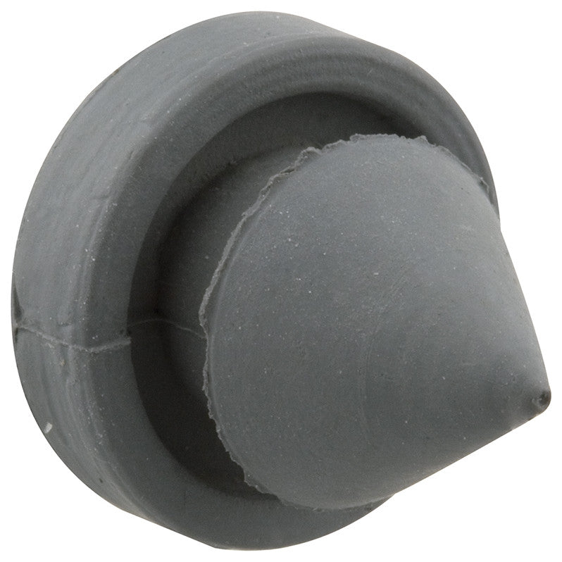 100Ea J4566 Gray Rubber Door Bumper Steel Jamb