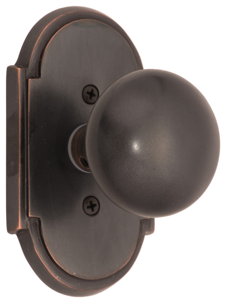 Palladian Plate Privacy Set - 2-3/8"