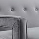 Concur Button Tufted Upholstered Velvet Sofa