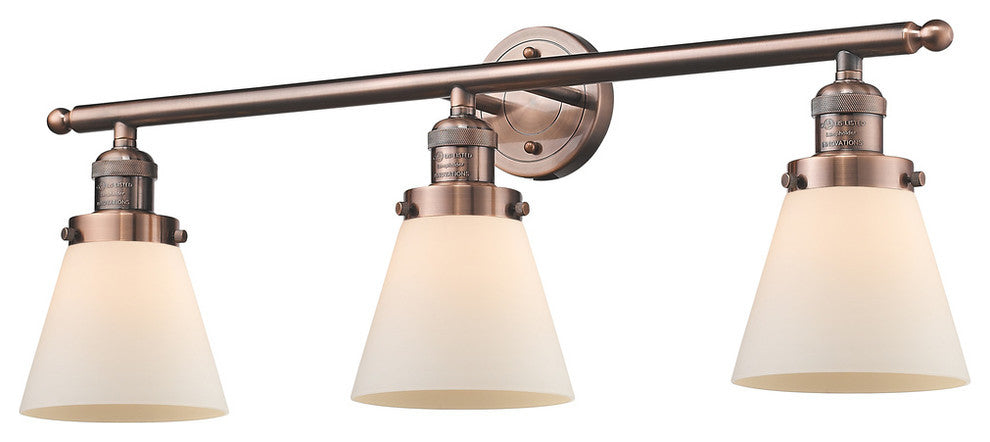 Innovations Lighting 205-Ac-G61-Led 3 Light Dimmable Led Bathroom Fixture