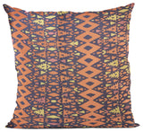 Plutus Multi-Color Parade Abstract Luxury Throw Pillow, 26"x26"