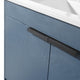 Phoenix Bath Vanity With Ceramic Sink - Full Assembly Required, Navy Blue, 30 Inch