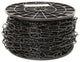 RCH Hardware Steel Standard Link Chandelier Chain, 98 Reel, Black, U30