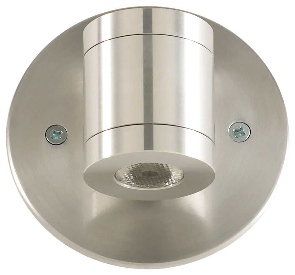 ELK LIGHTING Magnum 2 Light LED Wall Sconce, Brushed Aluminum