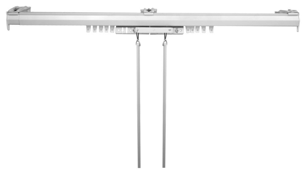 Baton Draw White Traverse 120-170"