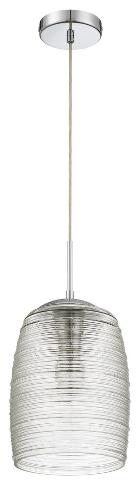 Quoizel QPP2784 Rebound 1 Light 9"W Pendant - Polished Chrome