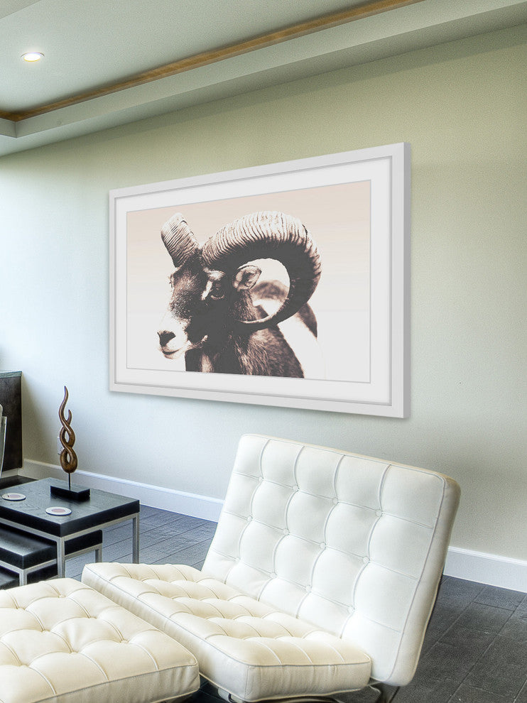 Marmont Hill, "Eye of Ram" Framed Painting Print, 24x16
