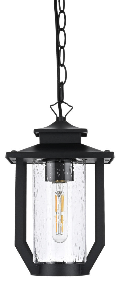 Home Living 7" Outdoor Pendant, Black