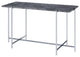 Sofa Table, Faux Marble and Chrome Taiwan