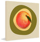 "September Peach" Painting Print on Canvas by Irena Orlov
