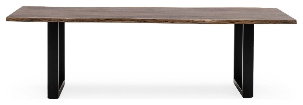 Modrest Taylor Modern Live Edge Wood Dining Table
