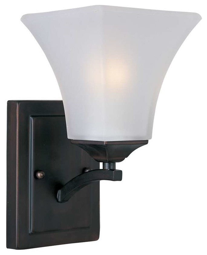 Maxim Aurora 1-Light Wall Sconce Oil Rubbed Bronze - 20098FTOI
