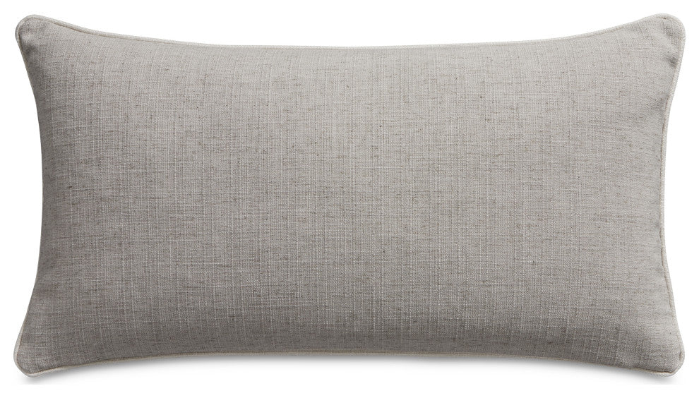 Moonbeam Whitney 13"x24" Oblong Throw Pillow, Set of 2, Natural
