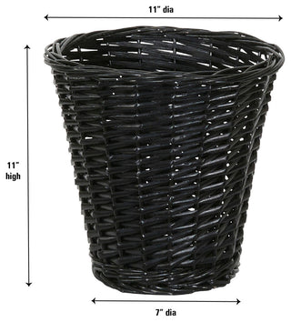 Wicker Waste Basket