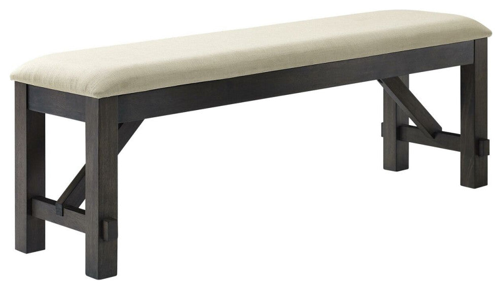 Hayden Dining Bench, Slate