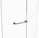 Waverly Place 18" Shower Door Towel Bar, Antique Copper