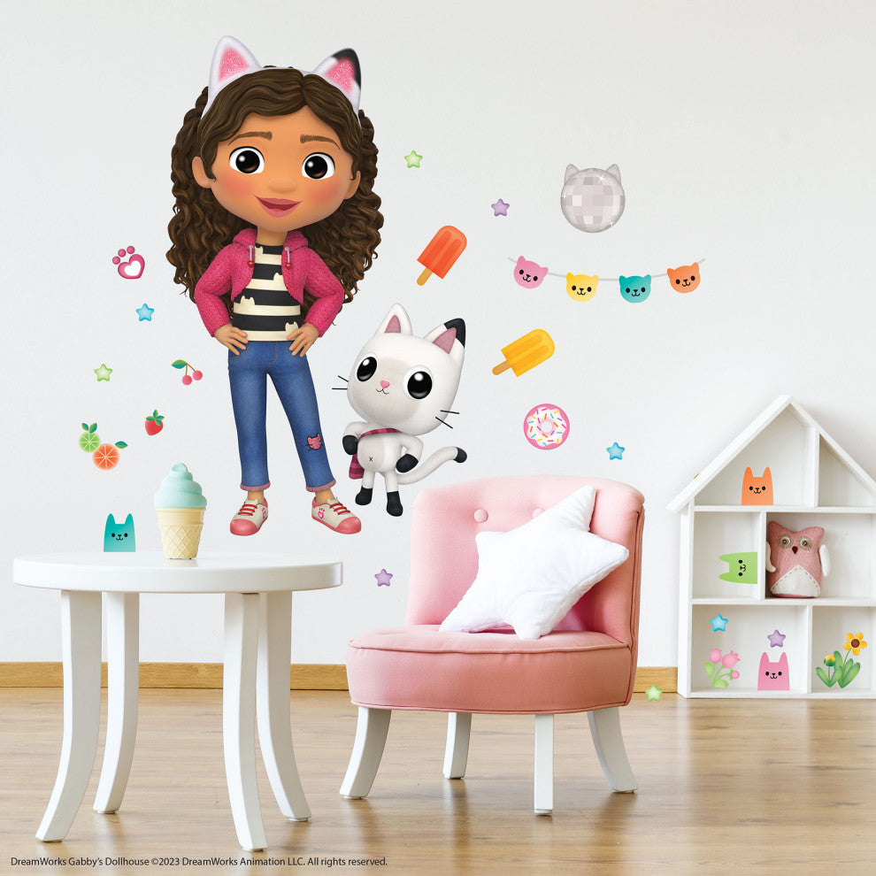 DreamWorks Gabby's Dollhouse Character Giant Wall Decals