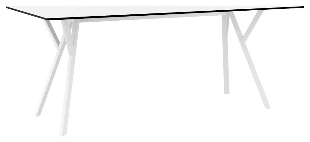 Max Rectangle Table 71" White