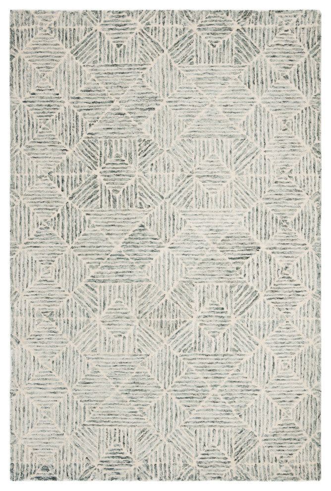 Safavieh Couture Abstract Collection, ABT763 Rug, Green/Ivory, 2'x3'