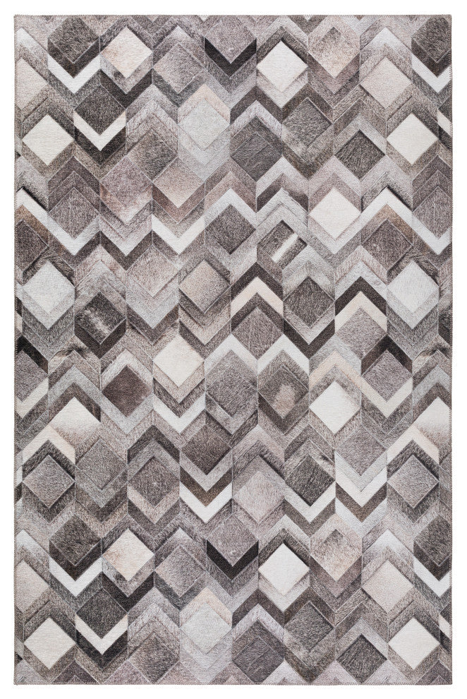 Indoor/Outdoor Stetson SS5 Flannel Machine Washable 8' x 10' Rug