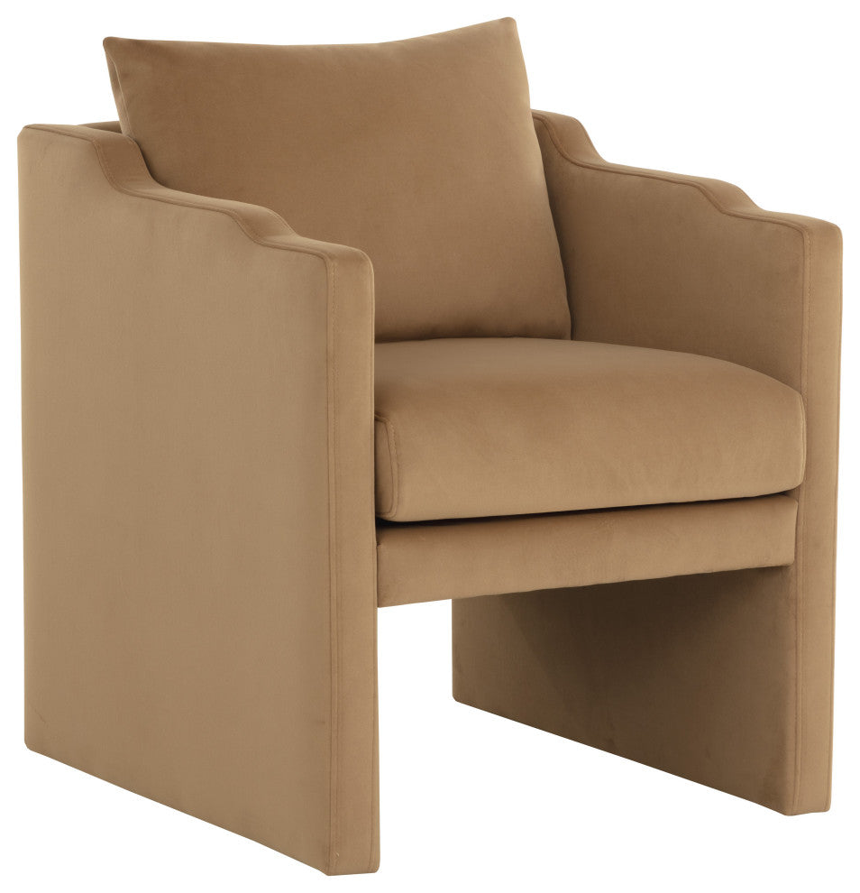 Scala Lounge Chair, Kona Camel