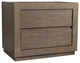 Resto Weathered Gray 2 Drawer Nightstand, Queen