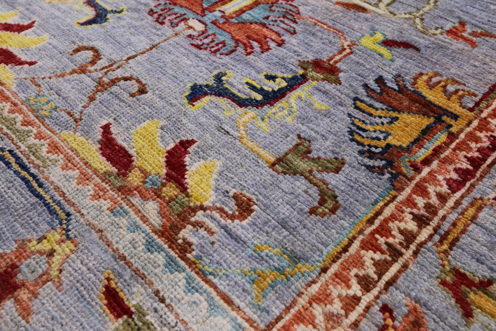2' 9" X 9' 9" Handmade Persian Tabriz Wool Runner Rug Q8374
