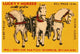 "Lucky Horses Matches" Digital Paper Print by Phillumenart, 46"x31"